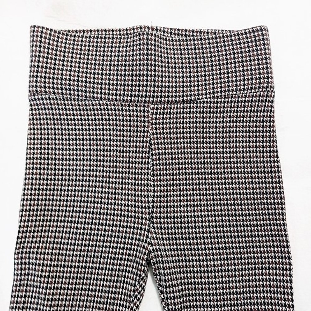 Lou & Grey for Loft Houndstooth Pants/Leggings New